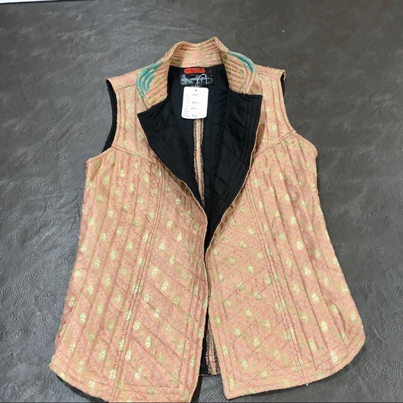 Layla Jackets & Blazers - Layla 100% Silk Sari Vest